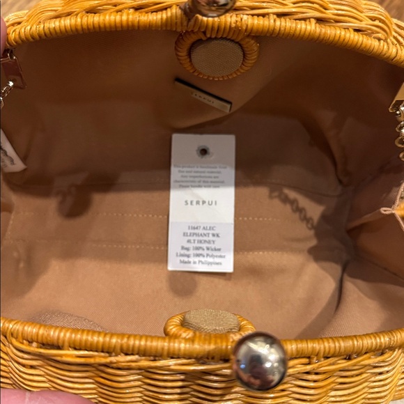 Serpui x Anthropologie Alec Elephant Clutch Bag - Picture 8 of 9